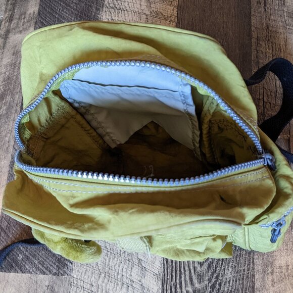 Kipling Backpack Gold Yellow Small 9”x9”x4” - Picture 2 of 5